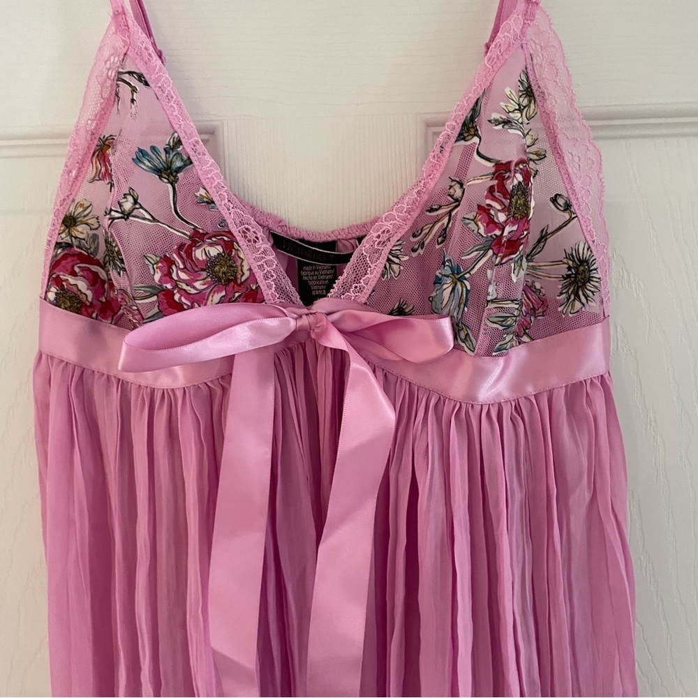 New! Victoria's Secret Very Sexy Garden Party Pleated Babydoll Slip 22847 - Picture 6 of 9